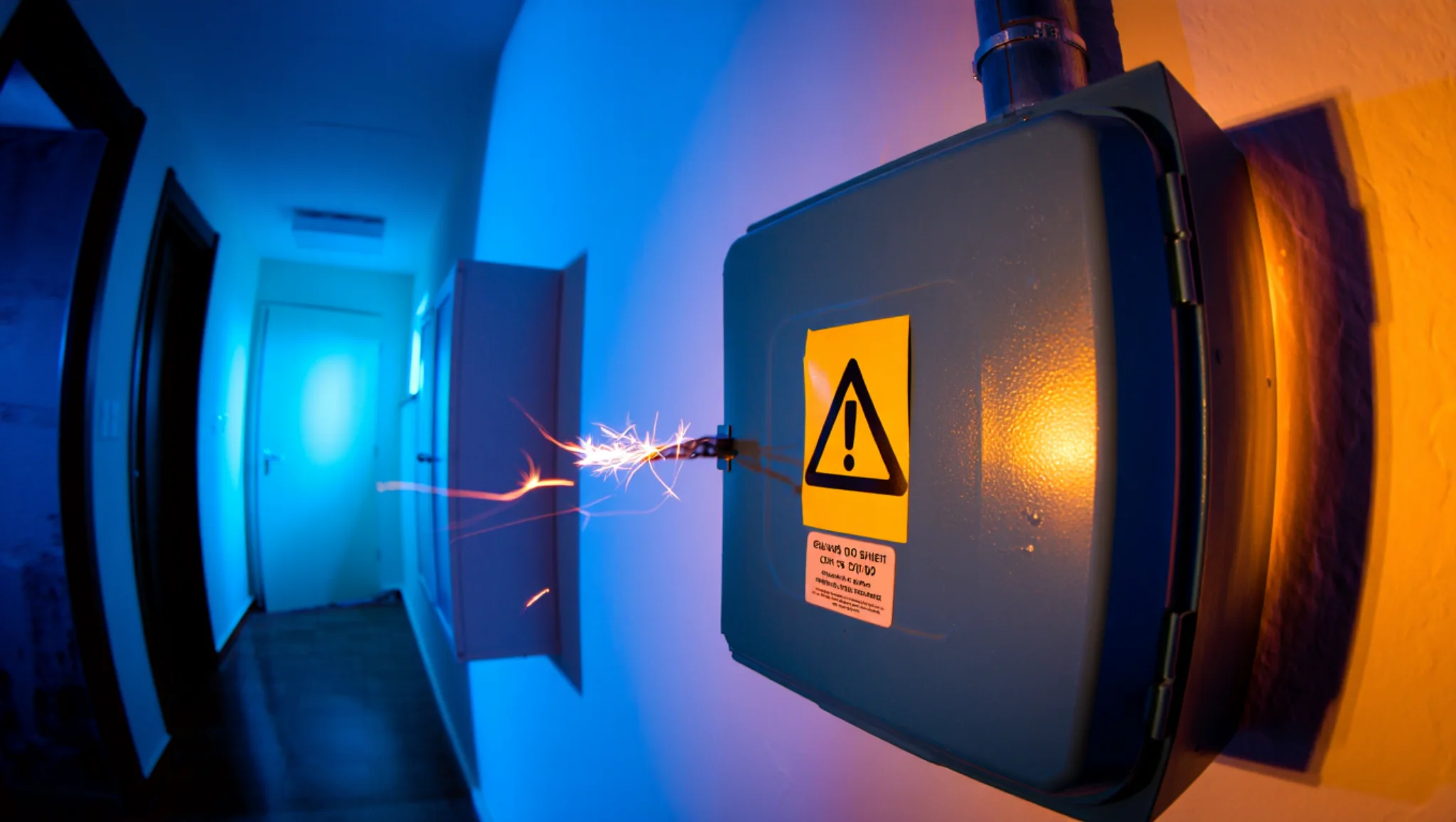 electrical-panel-sparking-danger-fuerteventura