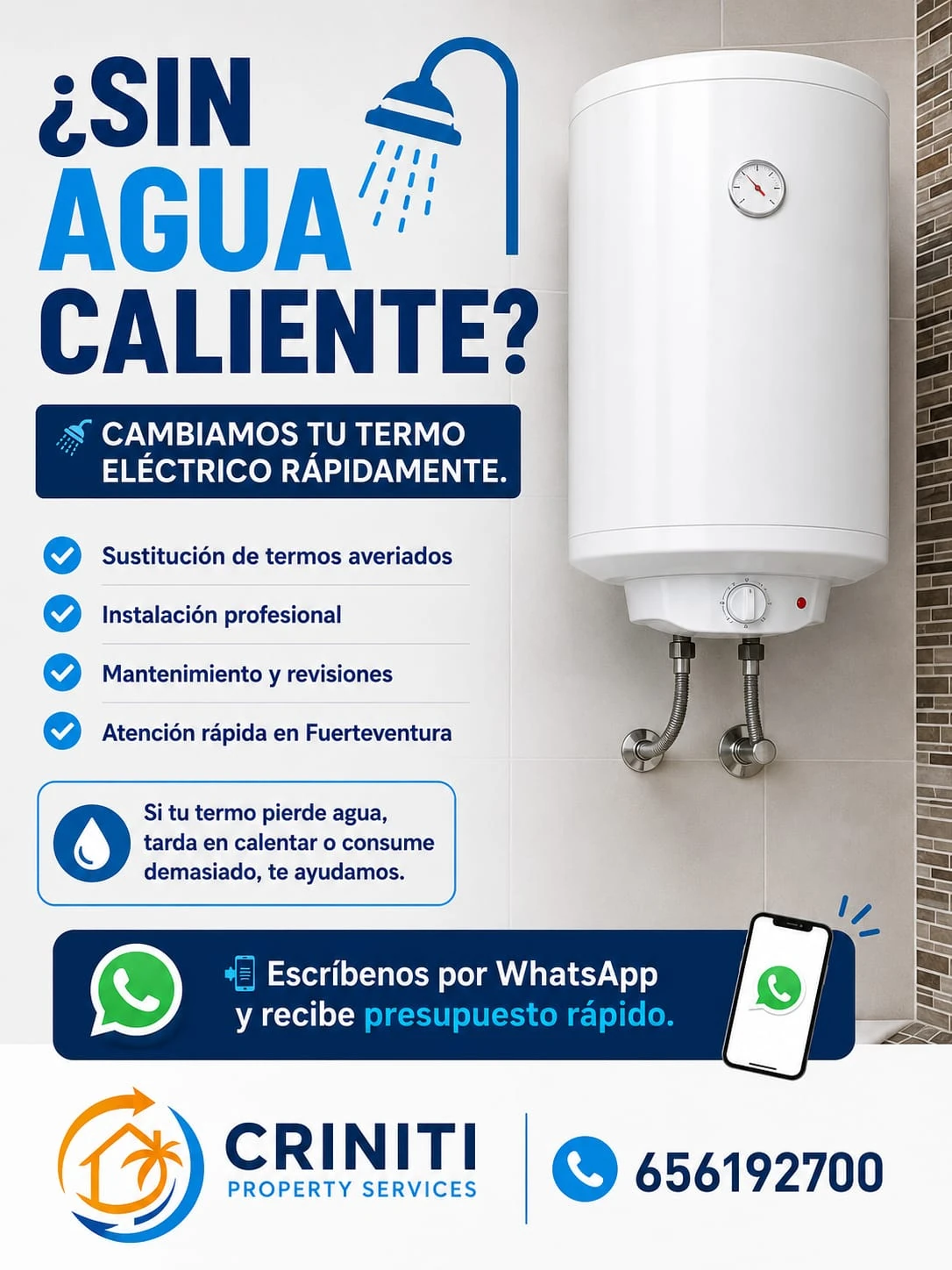 sin-agua-caliente-cambio-termo-electrico-fuerteventura